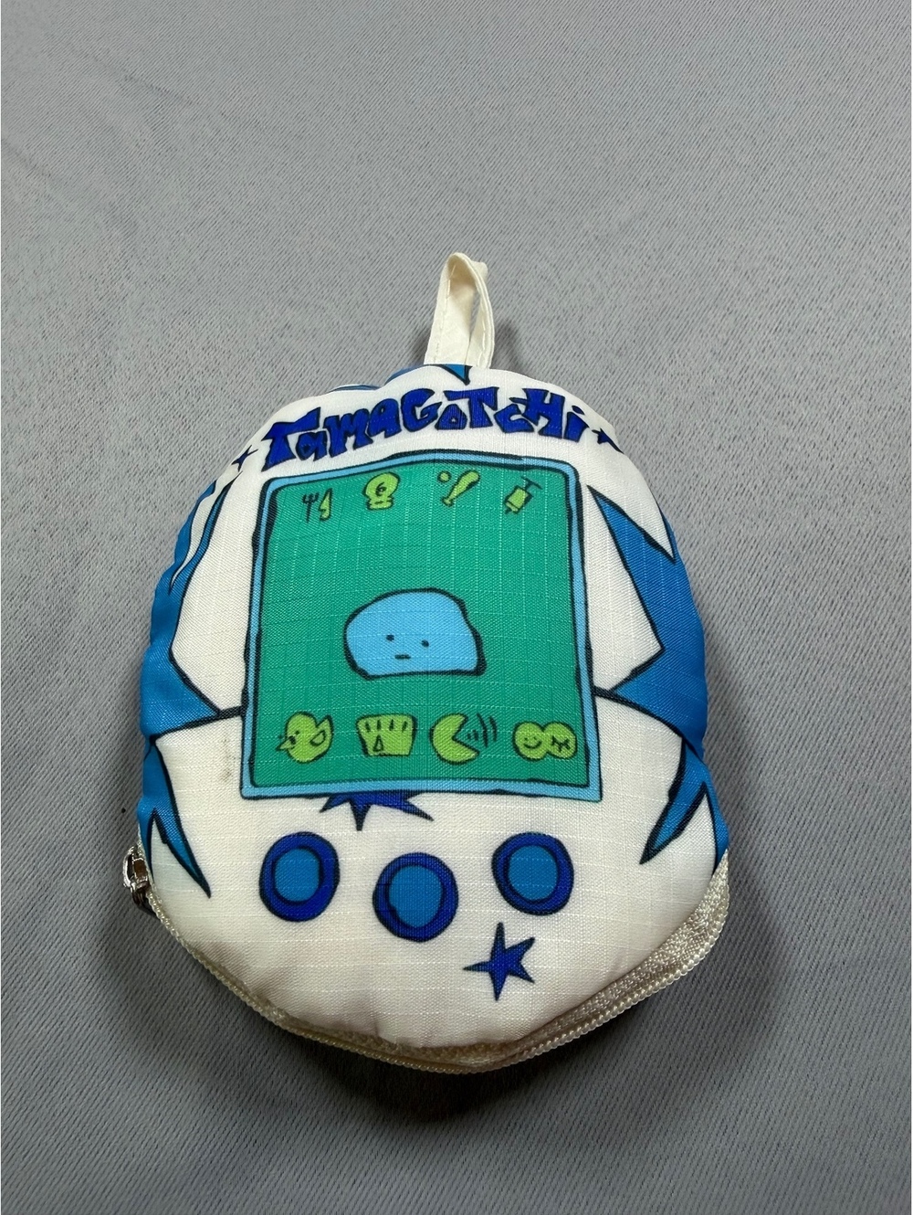 Lucky Weinni Tamagotchi Reusable Bag + Matching Pouch Keychain Y2K Kawaii
